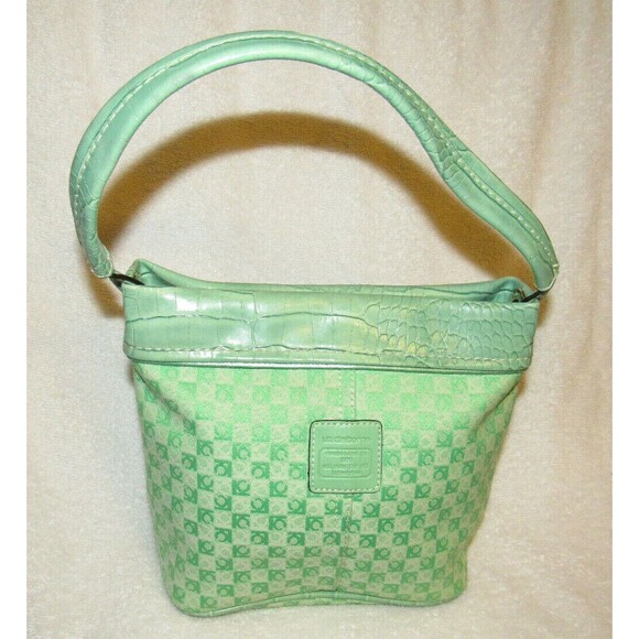 Liz Claiborne Handbags - Liz Claiborne Vintage Small Mint Green Purse